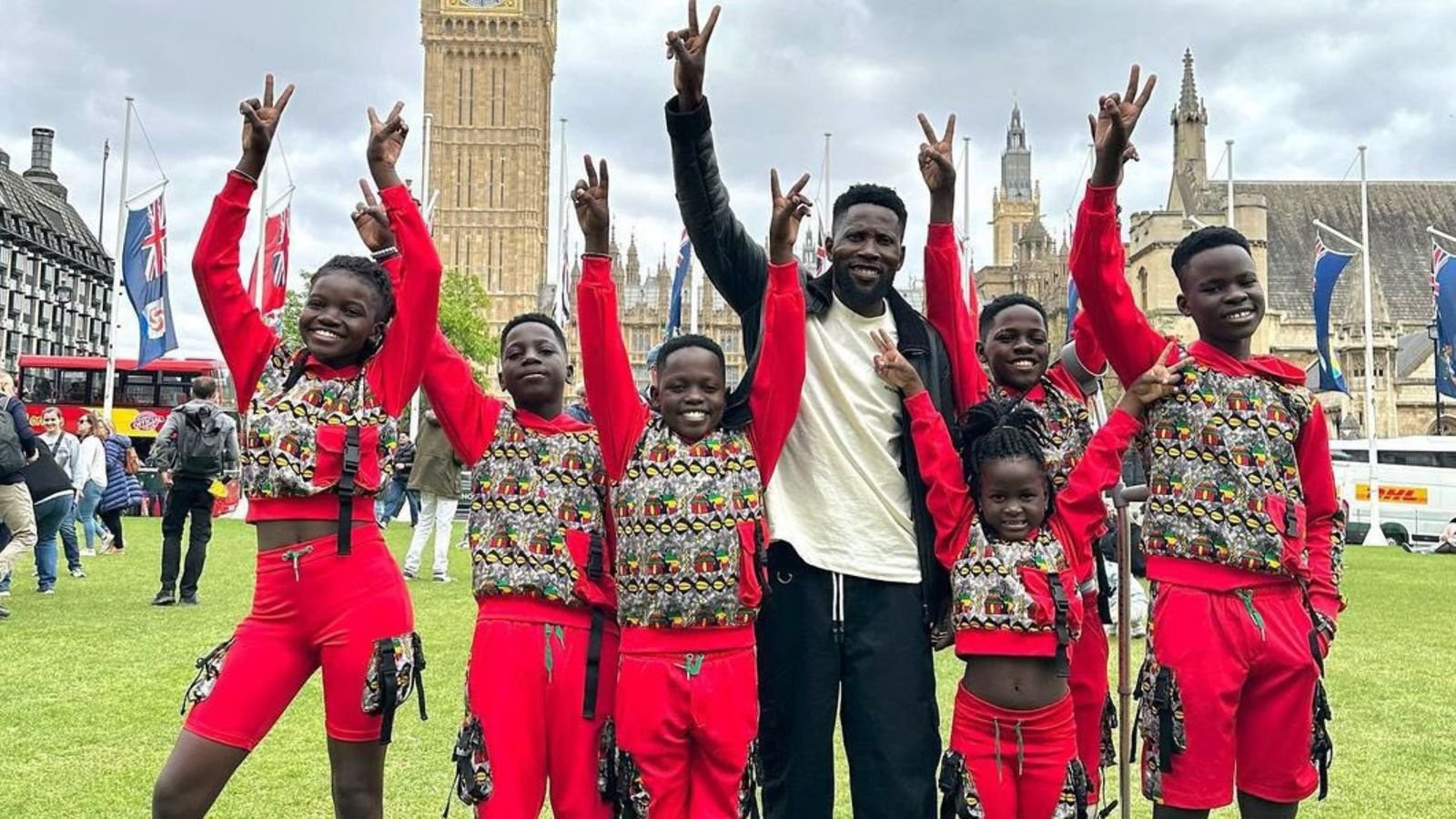 Ghetto Kids perform for royals in London